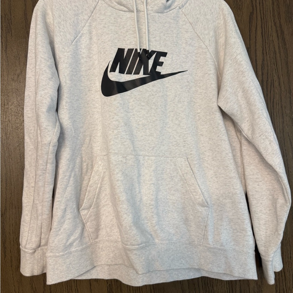 Nike Women's Light Gray Pullover Sweater
